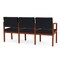 Lesro 3 Seat Tandem Seating W/ No Center Arms, 65 in W 26 in L 31.5 in H, Lenox Series LW3101 - alternate 2